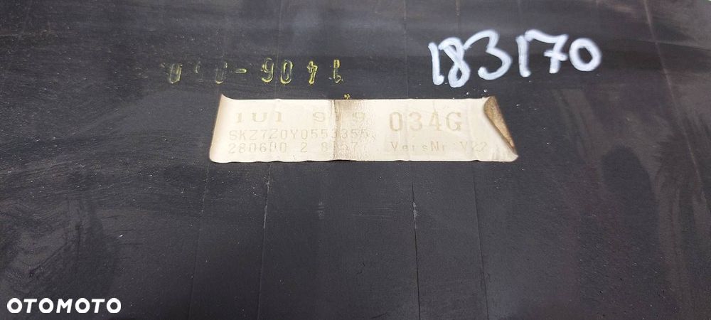 ZESTAW STARTOWY OCTAVIA I 1.9 TDI 1U1919034G 038906012BA - 3