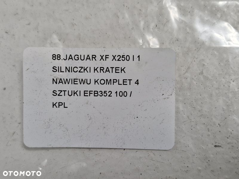 JAGUAR XF X250 I 1 SILNICZKI KRATEK NAWIEWU KOMPLET 4 SZTUKI EFB352 - 6