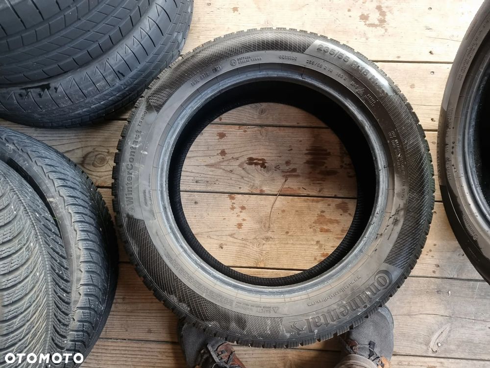 Opony Continental WinterContact TS850P 235/55R18 2021/17r, 8/6,5mm bdb stan - 12