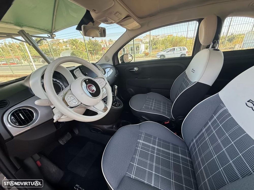Fiat 500C 1.2 Lounge Dualogic - 10