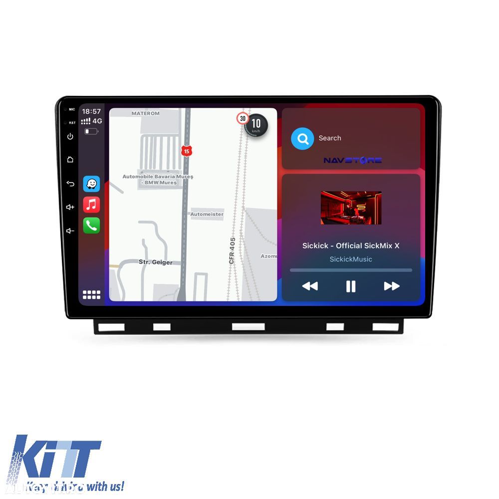 Navigatie Dedicata Renault Clio 5 (2019 - 2024), 9Inch, 6Gb Ram, 128Gb - 3