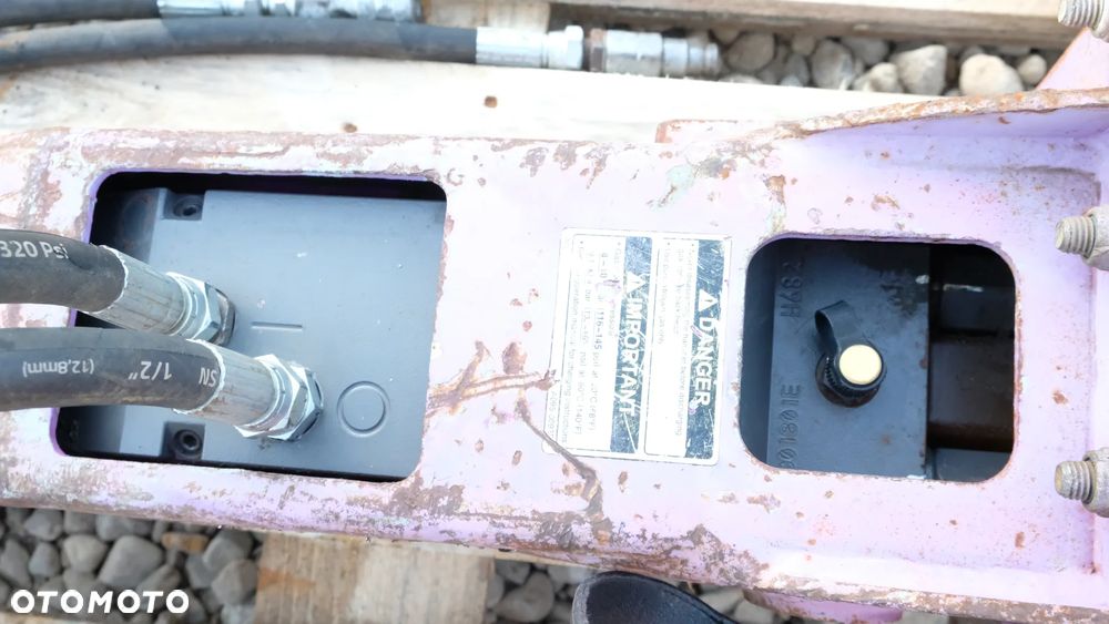 młot hydrauliczny prodem prb 030  do minikoparki 116kg - 2