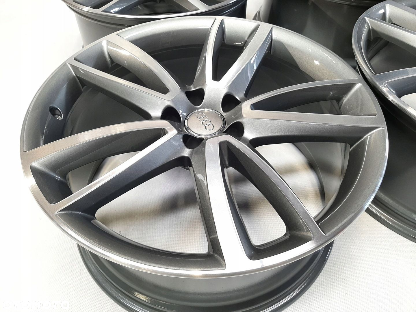 AUDI A8 D4 A6 C7 FELGa 4H007149 r20 komplet zestaw oryginał felg aulu - 3