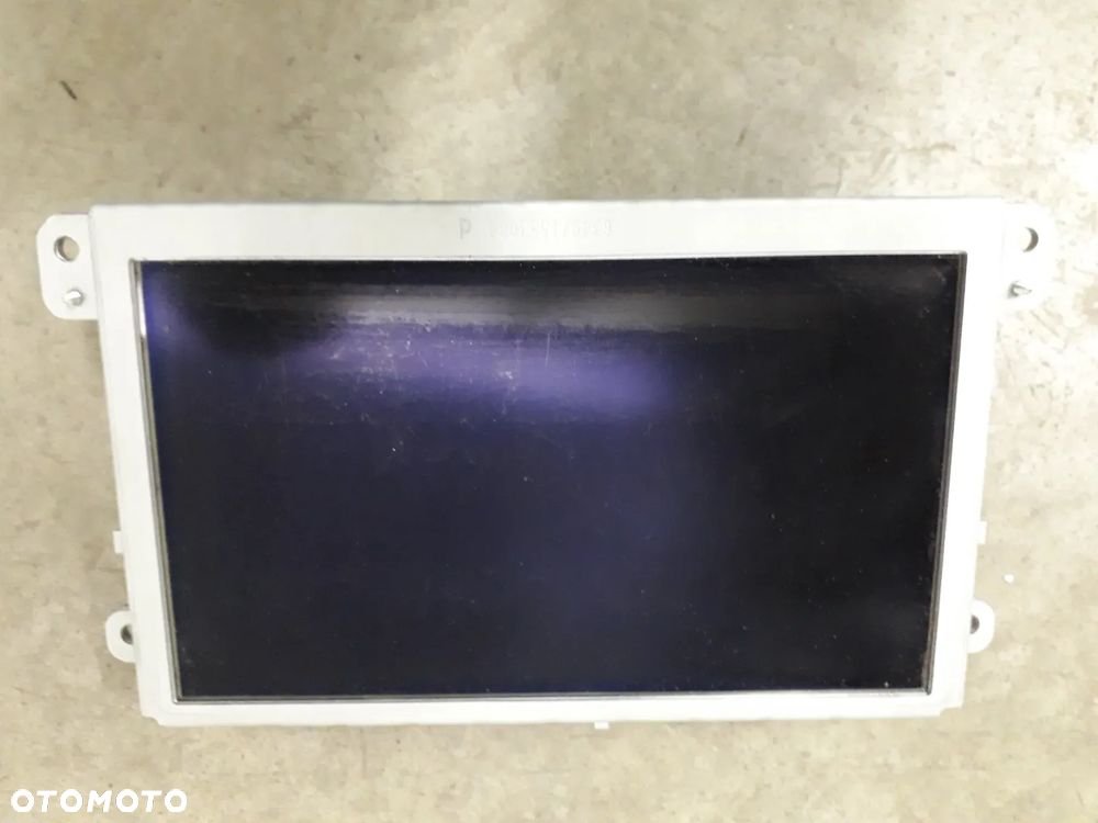wyświetlacz radia mmi 4F0919603B A6 C6 2.0 FSI TFSI BPJ - 1