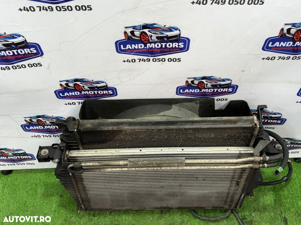 Caseta completa radiator racire apa ac ventilator + intercooler 2010 volvo xc90 2.4 diesel 2002-2014 - 2