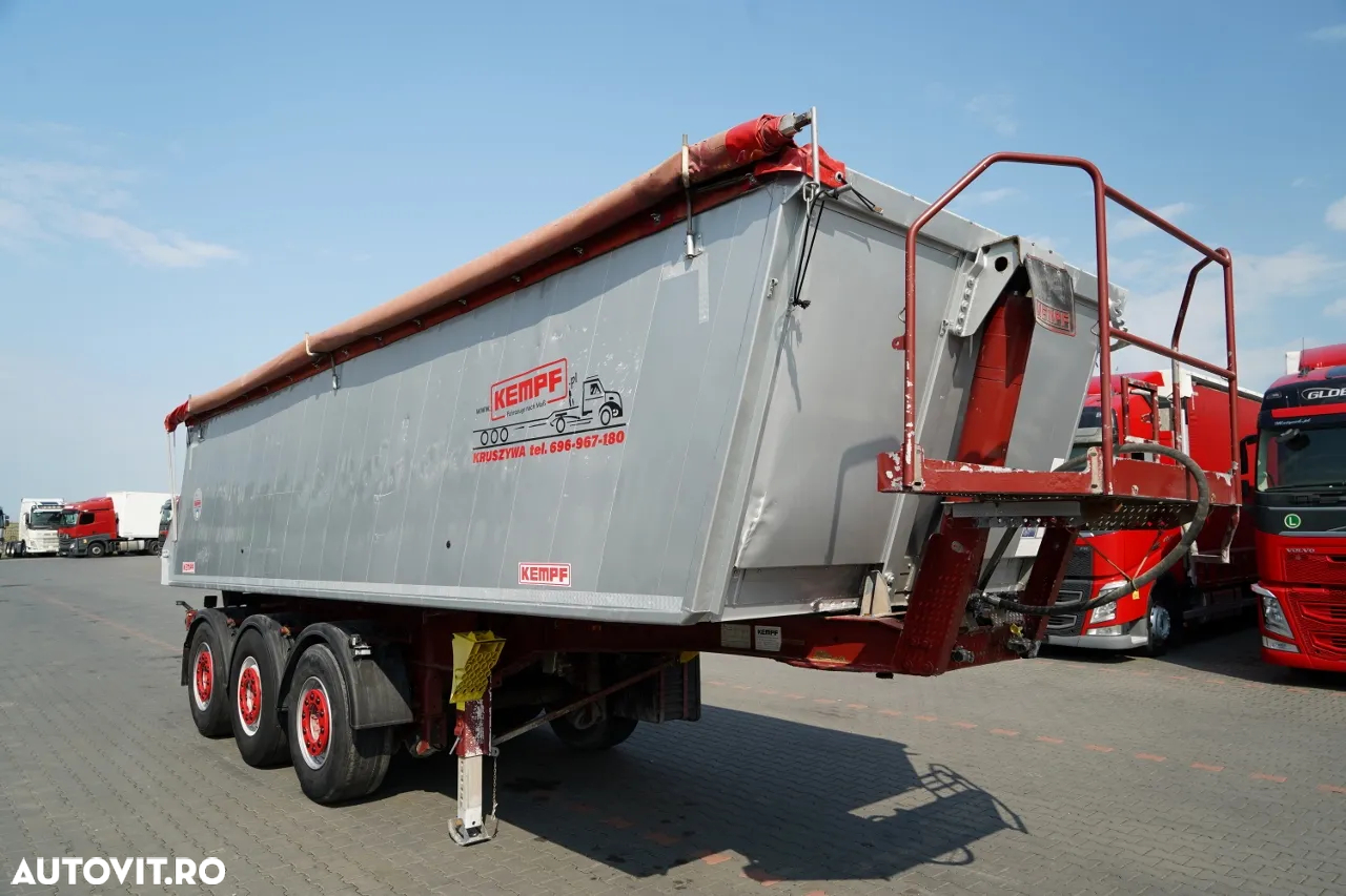 Kempf BASCĂLĂTOR KEMPF / ALUMINIU / 25 m³ / AXE MERCEDES / AXĂ RELAXABILĂ - 7