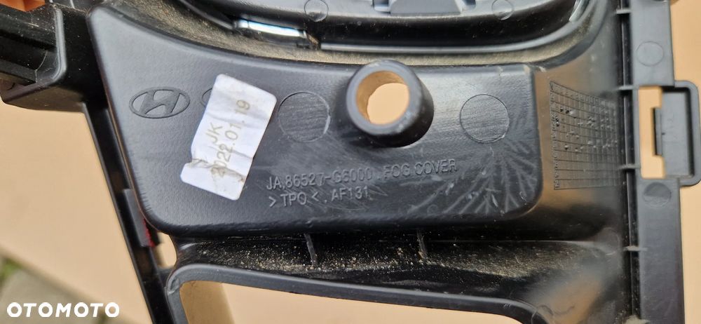 KIA PICANTO 2017 PRZED LIFT KRATKA ZDERZAKA KRATKA NA HALOGEN LEWA - 4