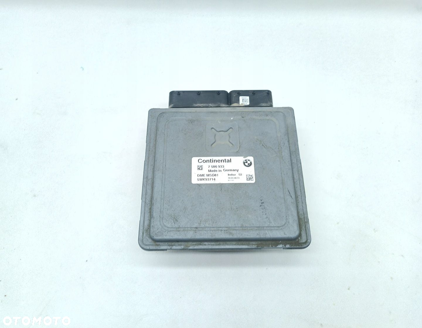KOMPUTER SILNIKA STEROWNIK BMW E60 E90 N54 7586933 DME MSD81 - 3