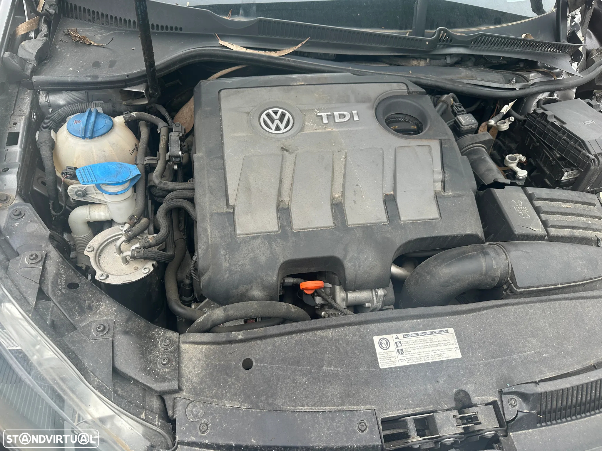 VW GOLF VI 1.6 TDI 105 CV MOTOR CAYC CAIXA AUTOMATICA DSG 7V (CENTRO DE ABATE) - 5