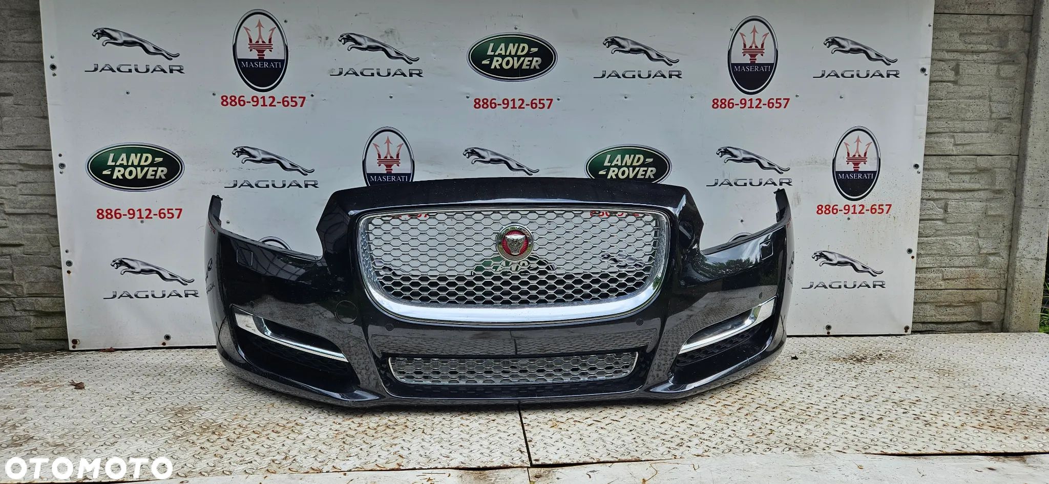 Jaguar XJ 351 LIFT 2015-2019 Kompletny zderzak przedni Zderzak przód 4x PDC KOLOR PEL - 1