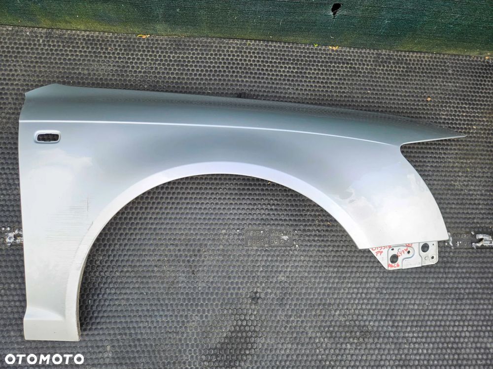 Błotnik Prawy Przod Przedni Srebrny Nadkole LY7W Audi A6 C6 Przed Lift - 9