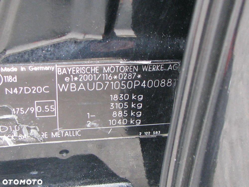 BMW Seria 1 118d DPF - 25