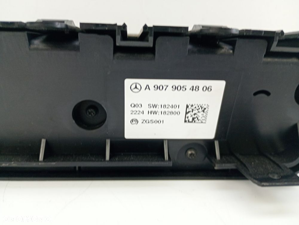 panel sterowania nawiewu klimatyzacji mercedes sprinter w907 w910 A9079054806 - 5