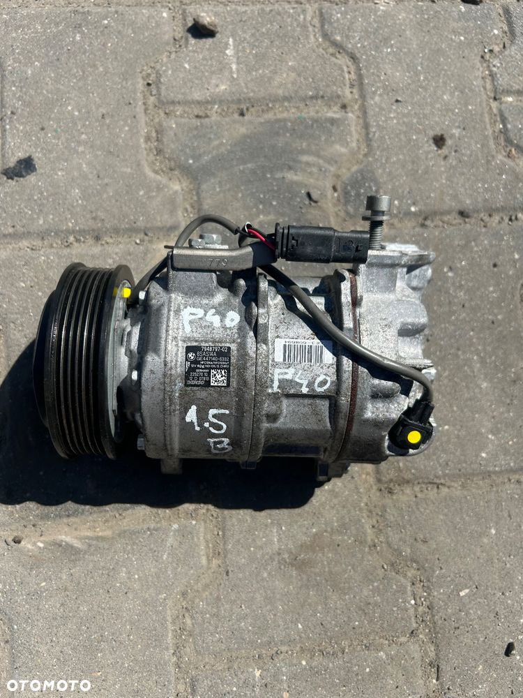 Bmw F40 kompresor klimatyzacji 7948797-02 sprężarka 1.5 B 2020- - 1