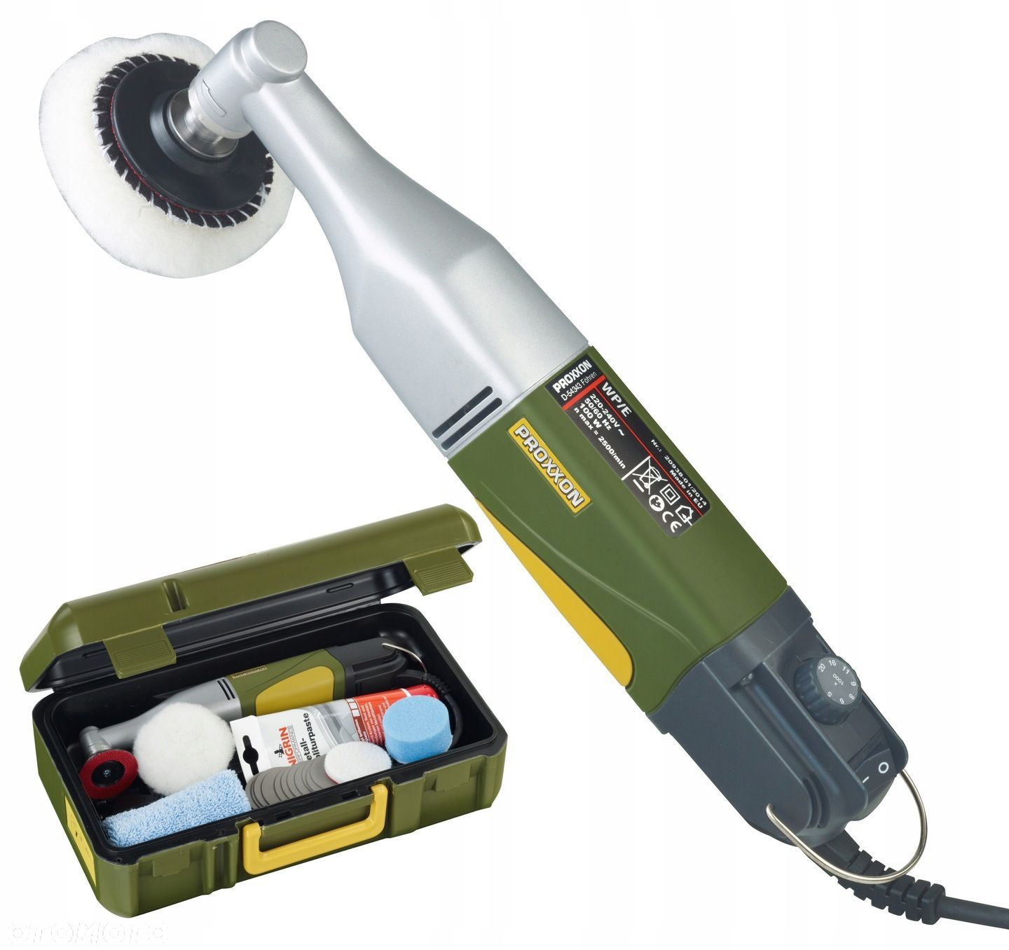 PROXXON PRECYZYJNA MINI POLERKA WP/E 28660 ZESTAW - 1
