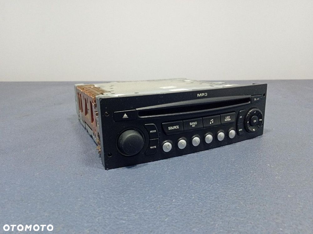CITROEN C4 PICASSO I RADIO FABRYCZNE CD MP3 OEM 96591777XT - 6