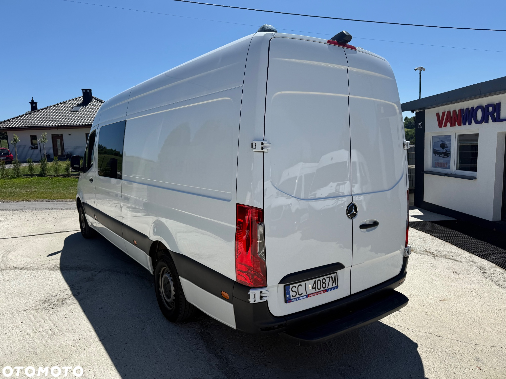 Mercedes-Benz SPRINTER  BRYGADÓWKA 7 OSOB FULL POCJA KAMERY 360 - 6