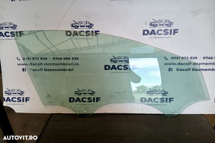 Geam usa fata dreapta 43R-001025 43R-001025 Volkswagen VW Golf 7 [201 - 1