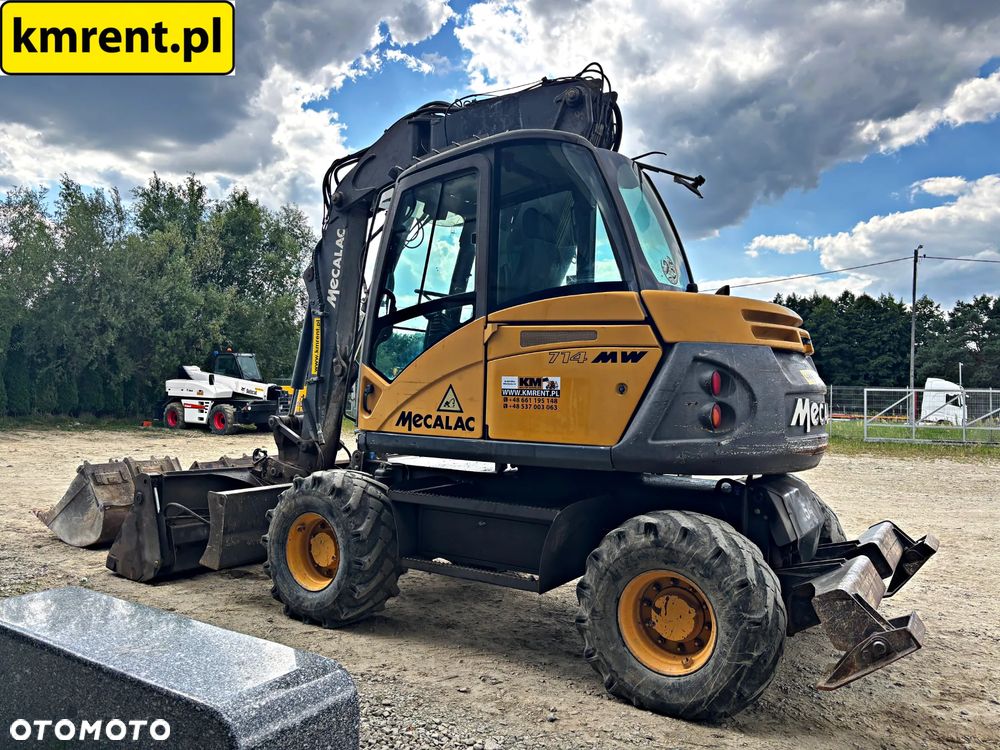 Mecalac 714 MW KOPARKA KOŁOWA 2010R. | CAT LIEBHERR 313 315 312 JCB JS 145 - 14