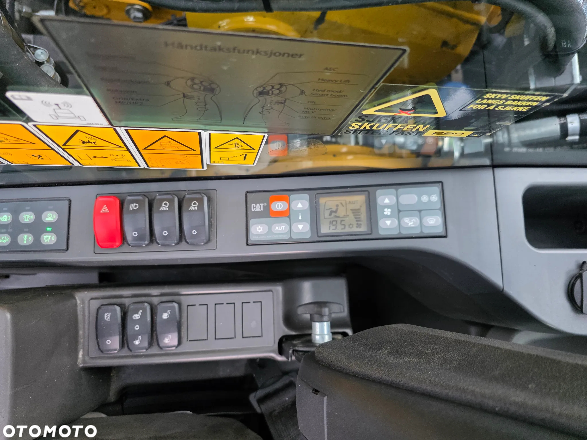 Caterpillar M314F, 2016 ROK, GŁOWICA ROTOTILT, 4400 MTH - 24