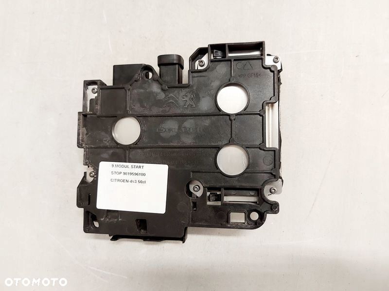 citroen ds3 moduł sterownik start stop 9819596180 - 6