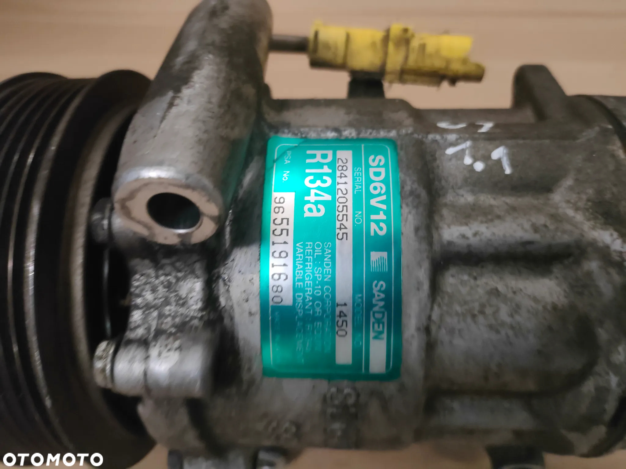 CITROEN C3 1.1 KOMPRESOR KLIMATYZACJI SPRĘŻARKA 9655191680 - 3