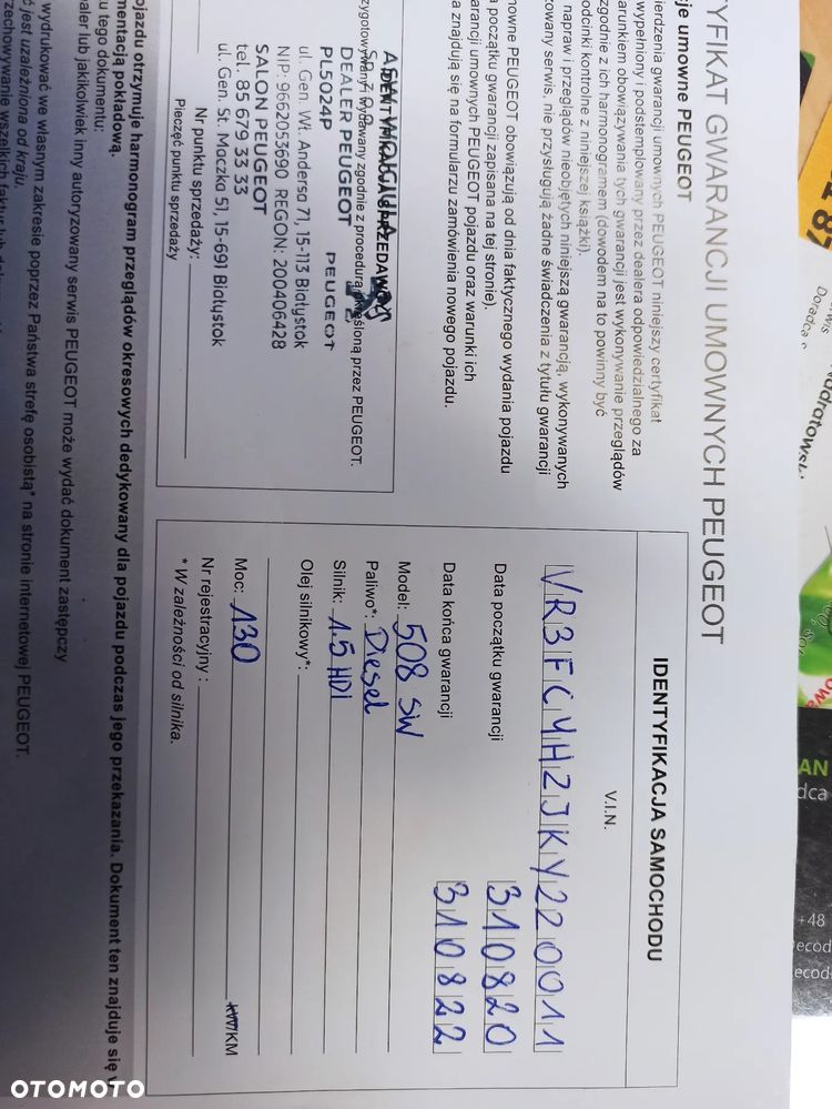 Peugeot 508 1.5 BlueHDi Allure S&S - 15