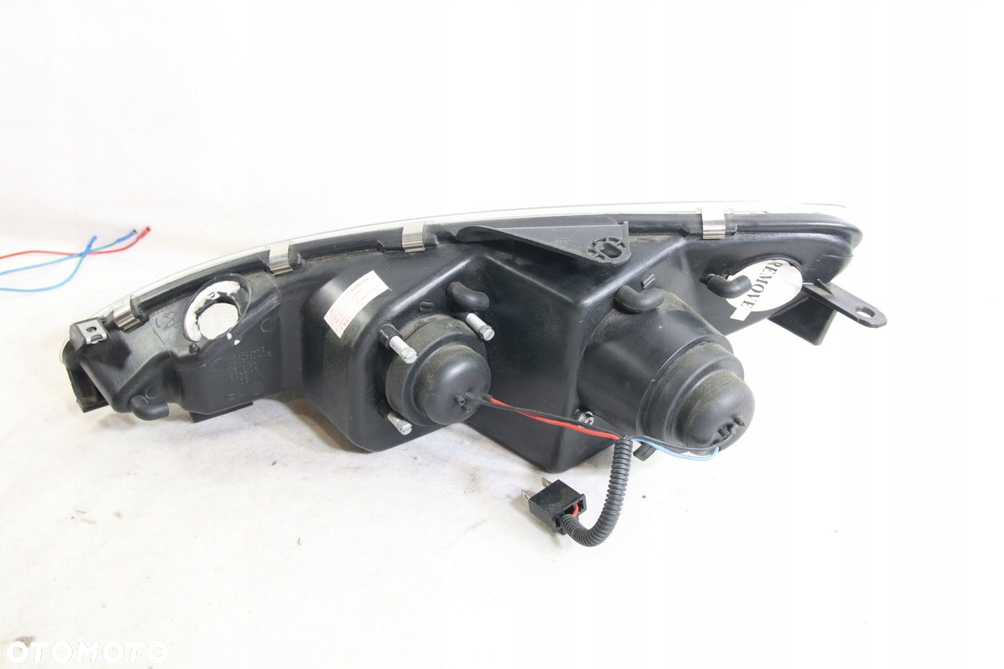 Reflektor Lampa Tuning Junyan Ringi Led angel Eyes Peugeot 206 1998-2009 h4 - 5