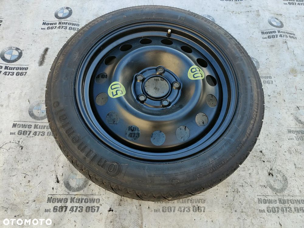 BMW E60 E61 E83 Koło dojazdowe Zapasowe 17" Stan BDB Jak Nowe - 2