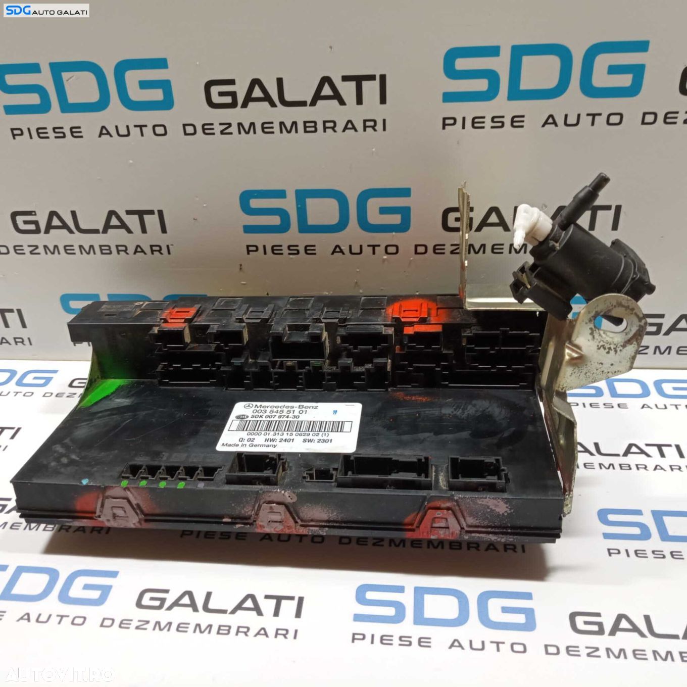 SAM Panou Tablou Sigurante Relee Mercedes Clasa C Class W203 C180 C200 C220 C270 2000 - 2007 Cod 0035455101 003 545 51 01 5DK007974-30 5DK 007 974-30 [272M5] - 1
