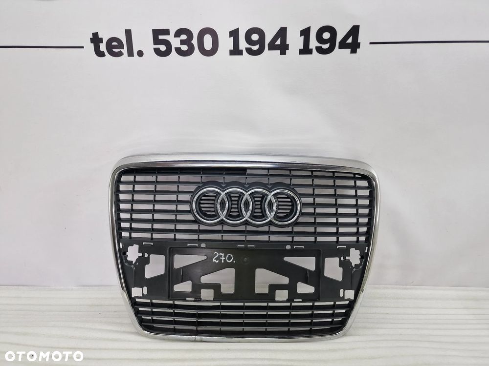 AUDI A6 C6 04- 4FO ATRAPA / GRILL PRZEDNI PRZÓD , NR 4FO853651 , NR AUKCJI GR269 (270) - 1