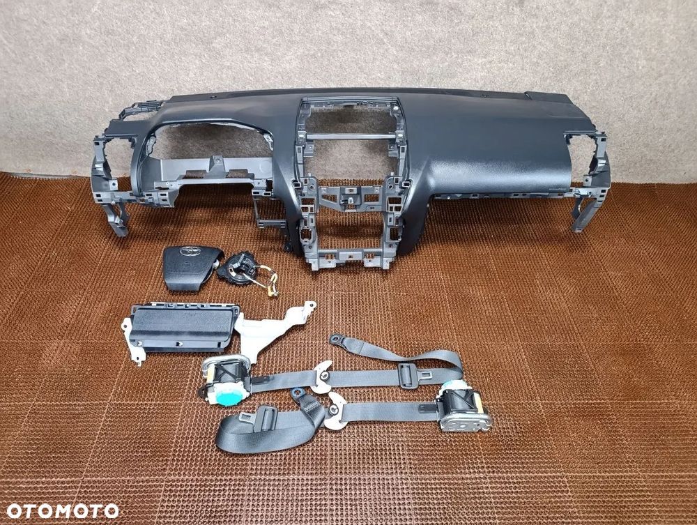 TOYOTA LAND CRUISER 150 18-24r Poduszki Powietrzne AirBag Deska Pasy - 1