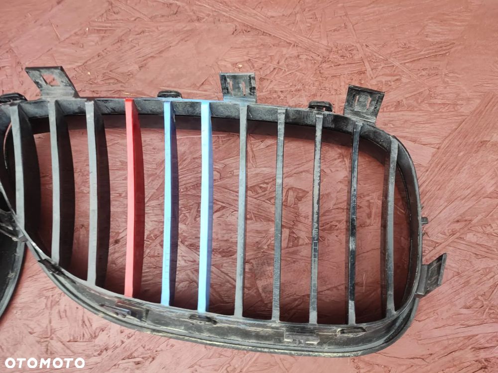 BMW E60 / E60 LCI / E61 / E61 LCI.  NERKI CZARNE M-PAKIET LEWA / PRAWA. O NR: 7 027 061 / 7 065 701 OEM. W BARDZO DOBRYM STANIE. - 13