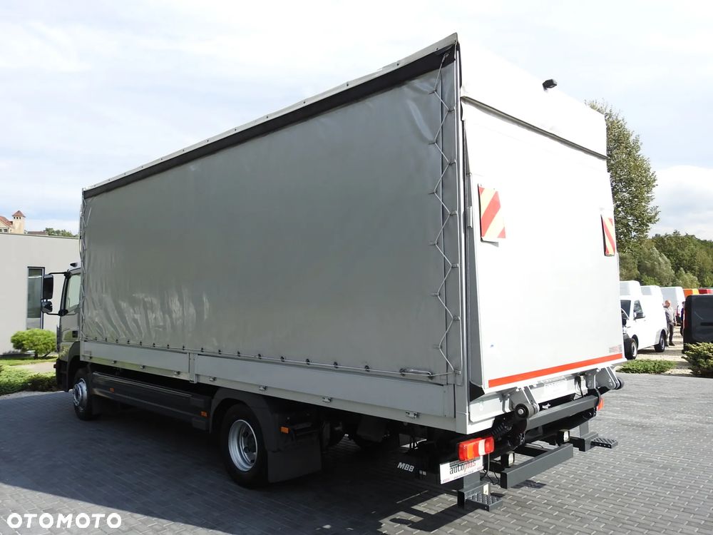 Mercedes-Benz ATEGO 1221 PLANDEKA WINDA 16 PALET WEBASTO KLIMATYZACJA PNEUMATYKA BLIŹNIACZE KOŁA 230KM [ 859917 ] - 11