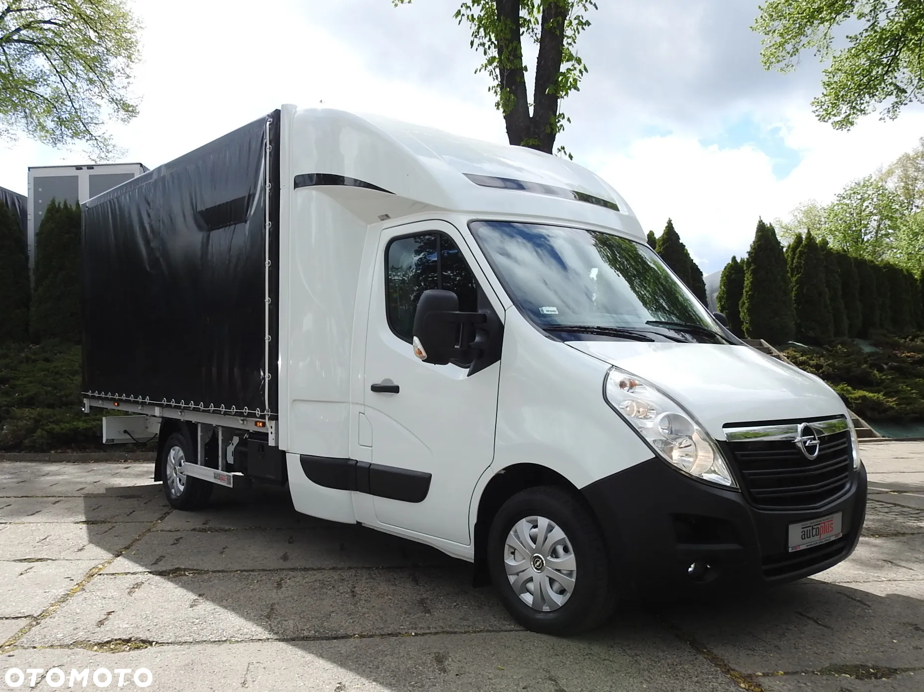 Opel MOVANO PLANDEKA 8 PALET WEBASTO TEMPOMAT KLIMATYZACJA PNEUMATYKA 170KM [ 127076 ] - 21