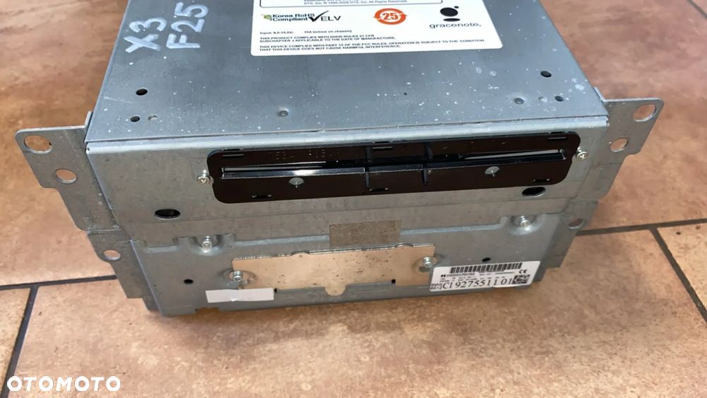 RADIO Z NAWIGACJĄ BMW X3 F25 9275511 - 2