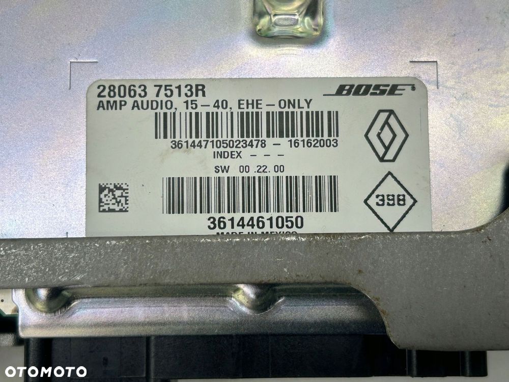wzmacniacz audio renault megane iv 280637513r - 5