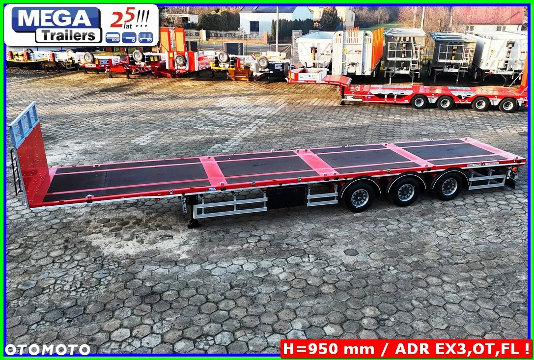 Inny Kontenerowa / budowlana 13.60 m, h=950 mm, full ADR EX3, OT, FL UNIWERSALNA !!! - 7