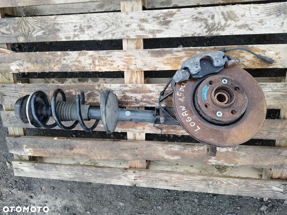 DACIA LOGAN I MCV 1.5 DCI 04-12 AMORTYZATOR ZWROTNICA PRAWA - 1