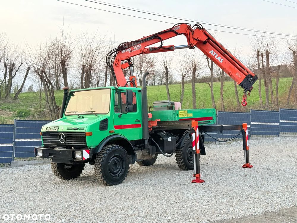 Mercedes-Benz * Mercedes Unimog U 1450 * HDS Atlas 140  * Specjalny * Energetyka * 78.000 km * Bardzo Dobry Stan - 16