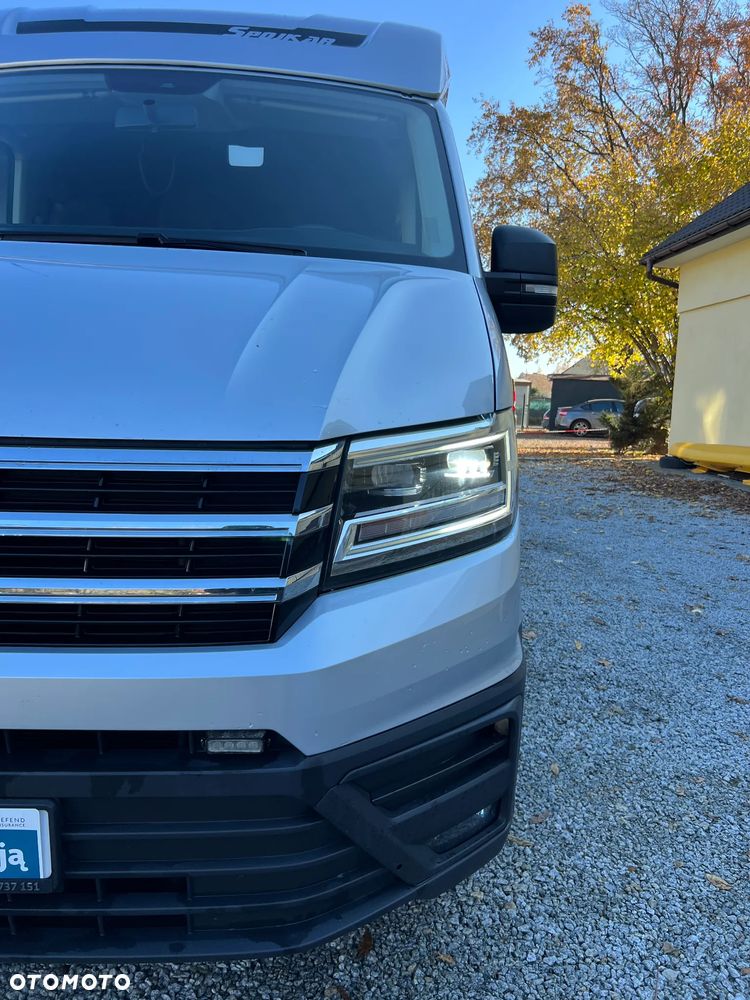 Volkswagen Crafter 2.0 TDI 177KM DSG Laweta Jegger Sypialnia Webasto LED - 9