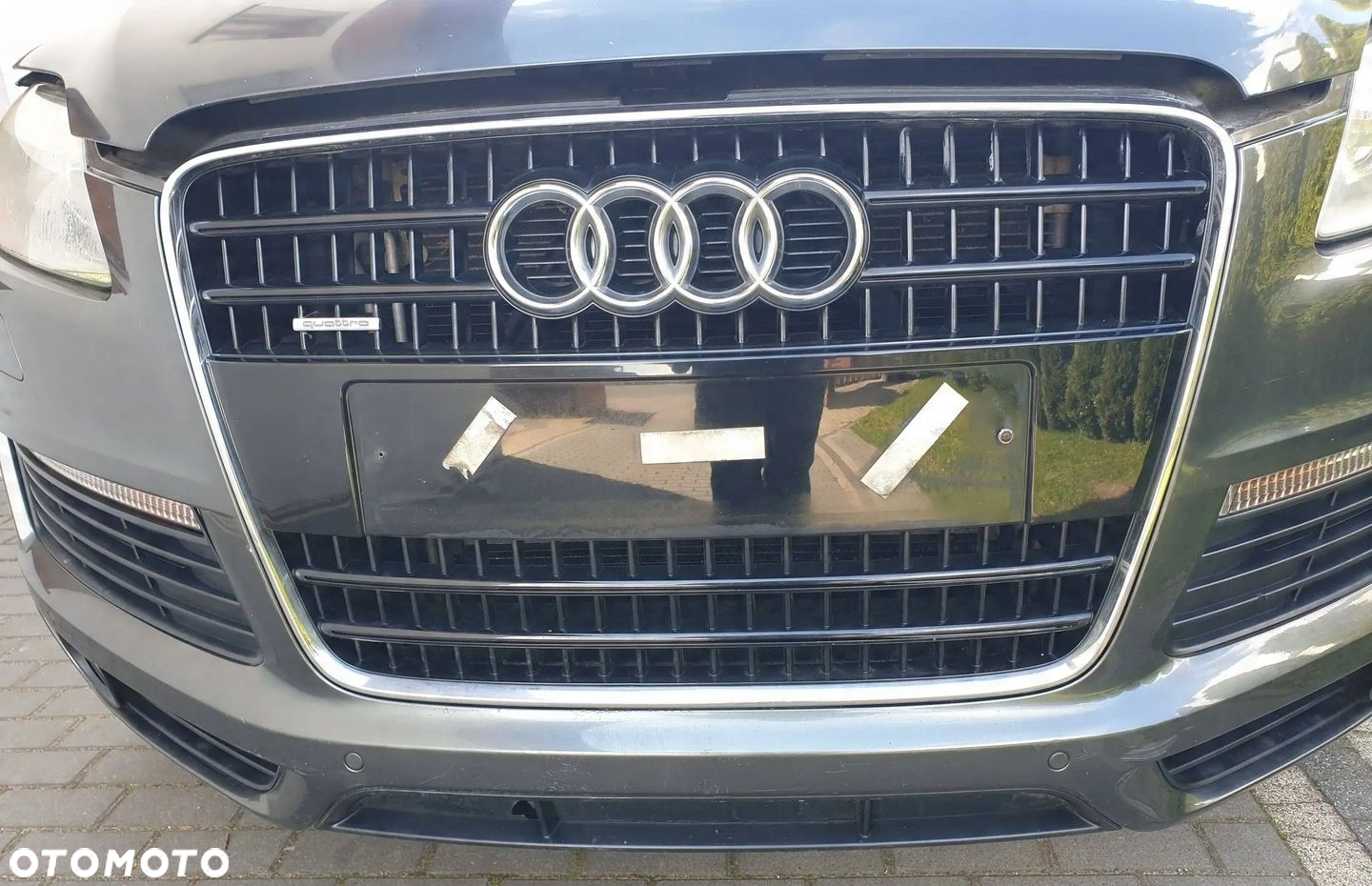 AUDI Q7 4L ZDERZAK PRZEDNI LZ7S ORYG - 7