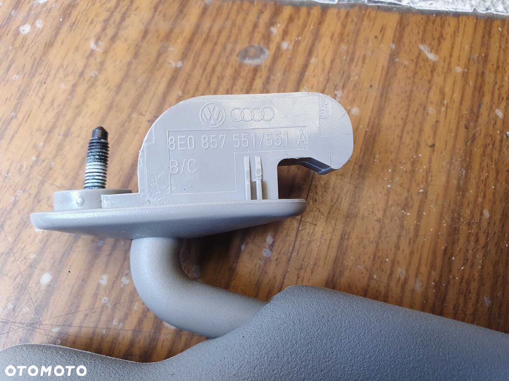 Daszek Lewy Słonecznik Oslona Przeciwsloneczna Platin Hell AUDI A4 B6 8E0857551/551A - 4