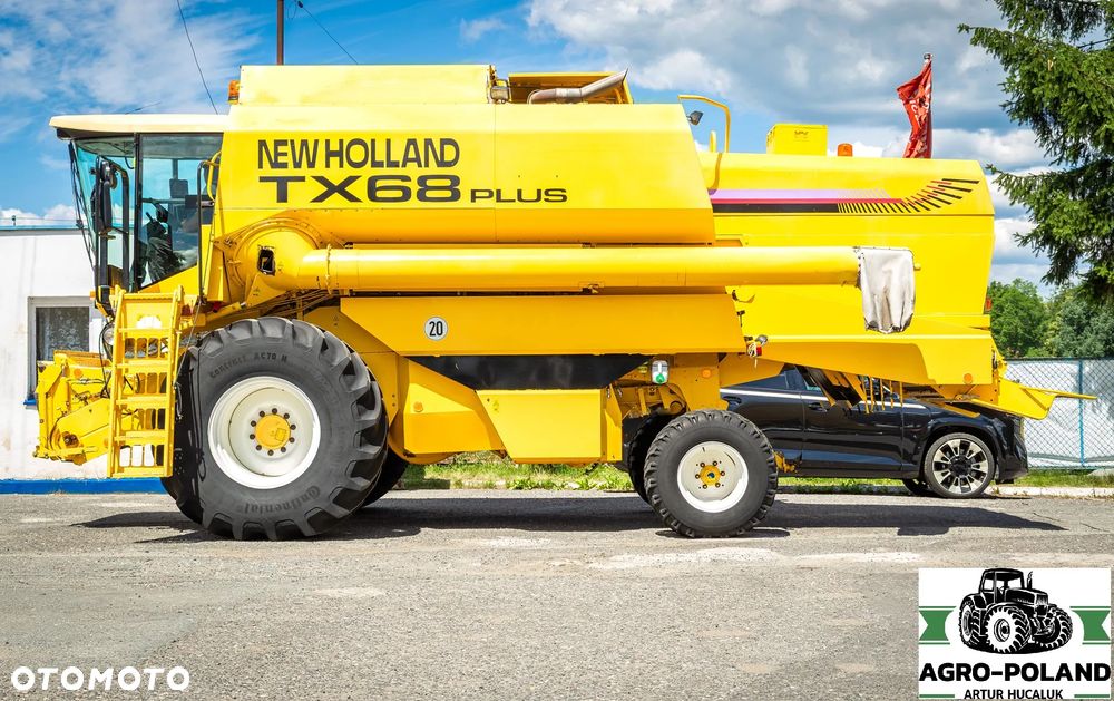 New Holland TX 68 PLUS - 2002 ROK - 6.1 M + STÓŁ BISO SOJA FLEX - 4