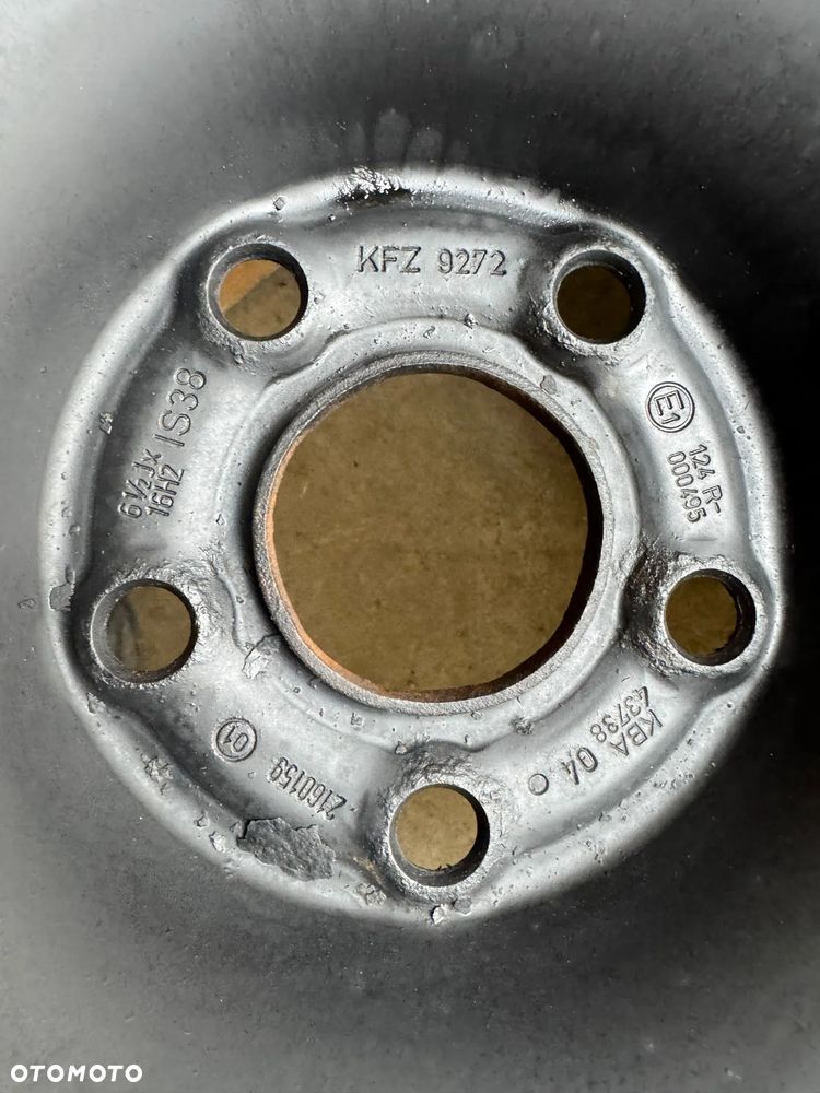Felgi stalowe z oponami zimowymi Opel Mokka 5x105 IS38 6,5J 195/70 R16 7/8mm 2624 - 12