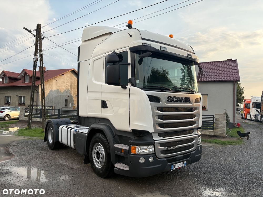 Scania R 450 | HIGHLINE | EURO 6 | RETARDER | CAŁA NA PODUSZKACH | HYDRAULIKA | WEBASTO | OPONY 90% | SPROWADZONA - 6