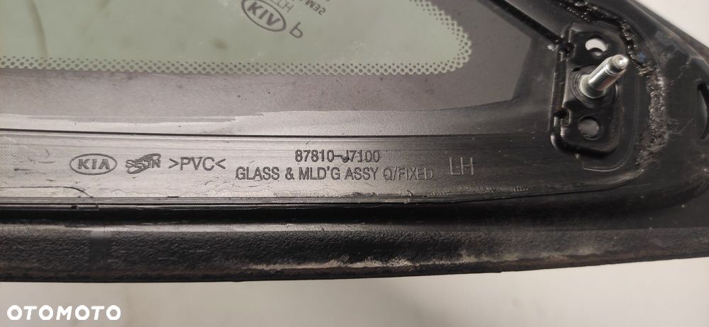 KIA CEED III HB SZYBA KAROSERYJNA LEWA TYLNA CHROM CIEMNA 17-21 - 5