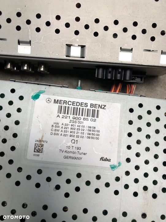 tuner tv modul mercedes w221 w216 a2219008502 - 1