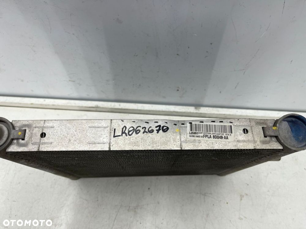 Chłodnica wody Range Rover 4 IV L405 + Sport L494 12-23r. DODATKOWA oryginalna lr062670 fpla8d048aa - 7