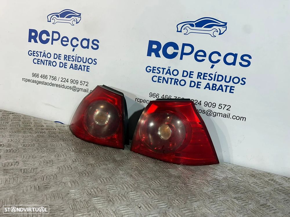 .Conjunto Farolins Tras Traseiros Esquerdo Direito Originais VW Volkswagen Golf 5 MK5 1K6945095A 1K6945096A 2006 - 2009 - 3